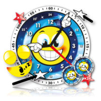 Grande horloge professeur - ensemble