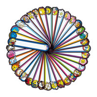 Identification pupitres – Escalade - Vignette à l'unité