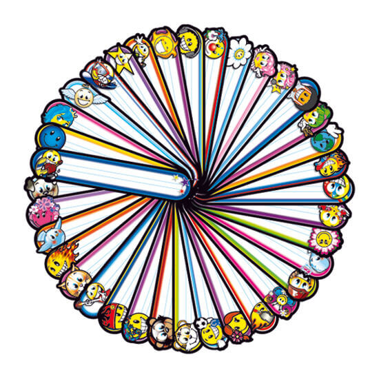 Pop desk identification – Individual label