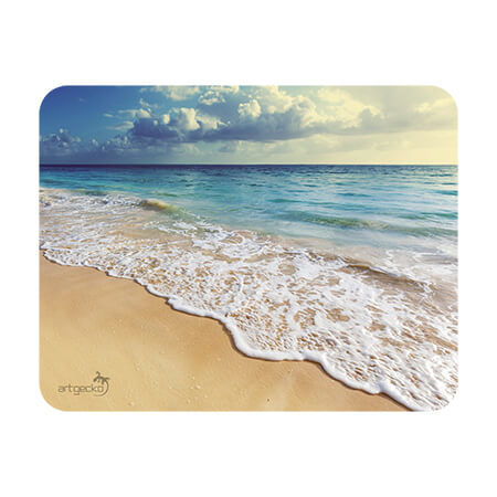 Adhesive mouse pad – Beach