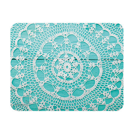 Adhesive mat and mouse pad – Lace