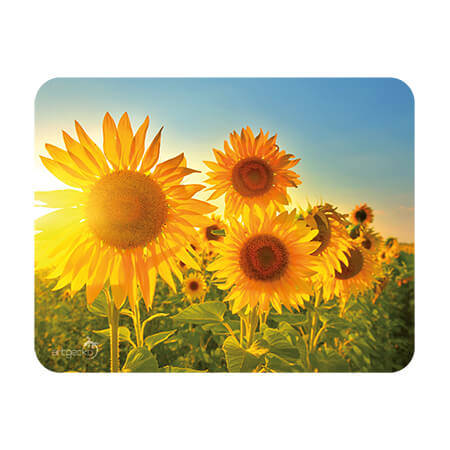 Adhesive mat and mouse pad - Sunflower