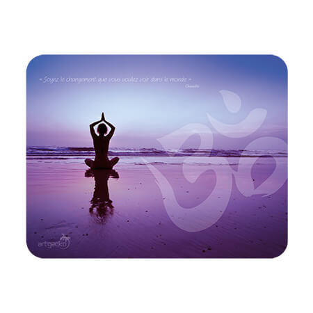 Adhesive mat and mouse pad - Yoga