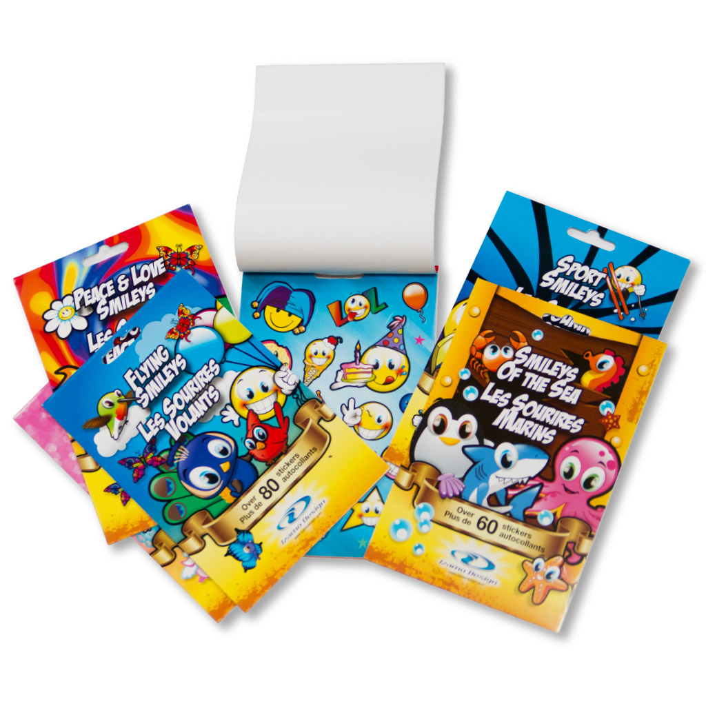 Livret d'autocollants