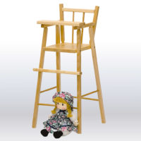Chaise haute pour poupée
