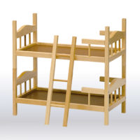 Lits superposés pour poupée