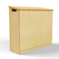 Boîte de rangement pour papier cartonné