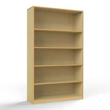 Bibliothèque à 4 tablettes ajustables