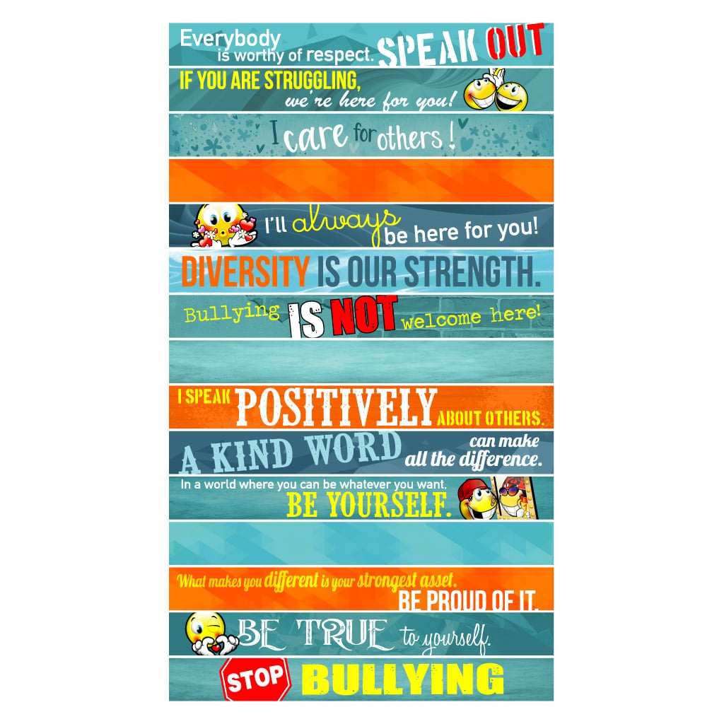 Contremarches adhésives – Ensemble Bullying – Image 2