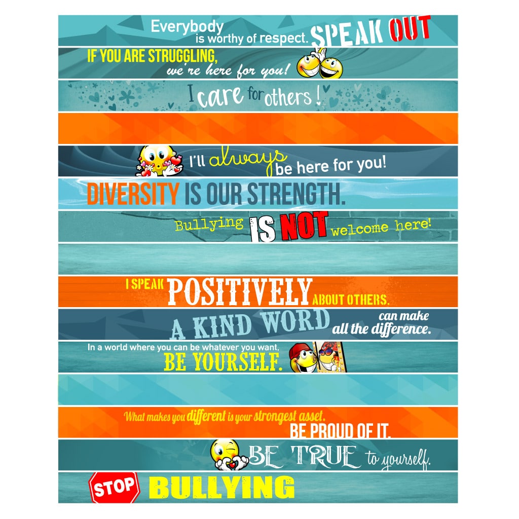 Contremarches adhésives – Ensemble Bullying – Image 3