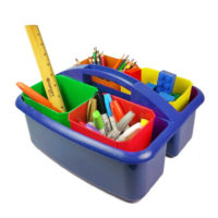 Grand bac à compartiments avec poignées QI-260