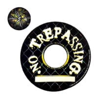 Autocollants en vrac - DC - No Trepassing