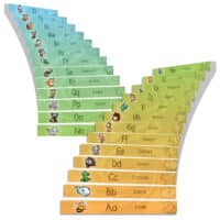 Contremarches adhésives – Ensemble Alphabet 26