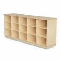 Meuble de rangement à 15 cases